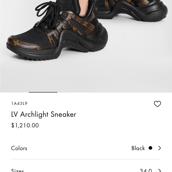 Louis Vuitton archlight sneakers - Picture 5 of 10